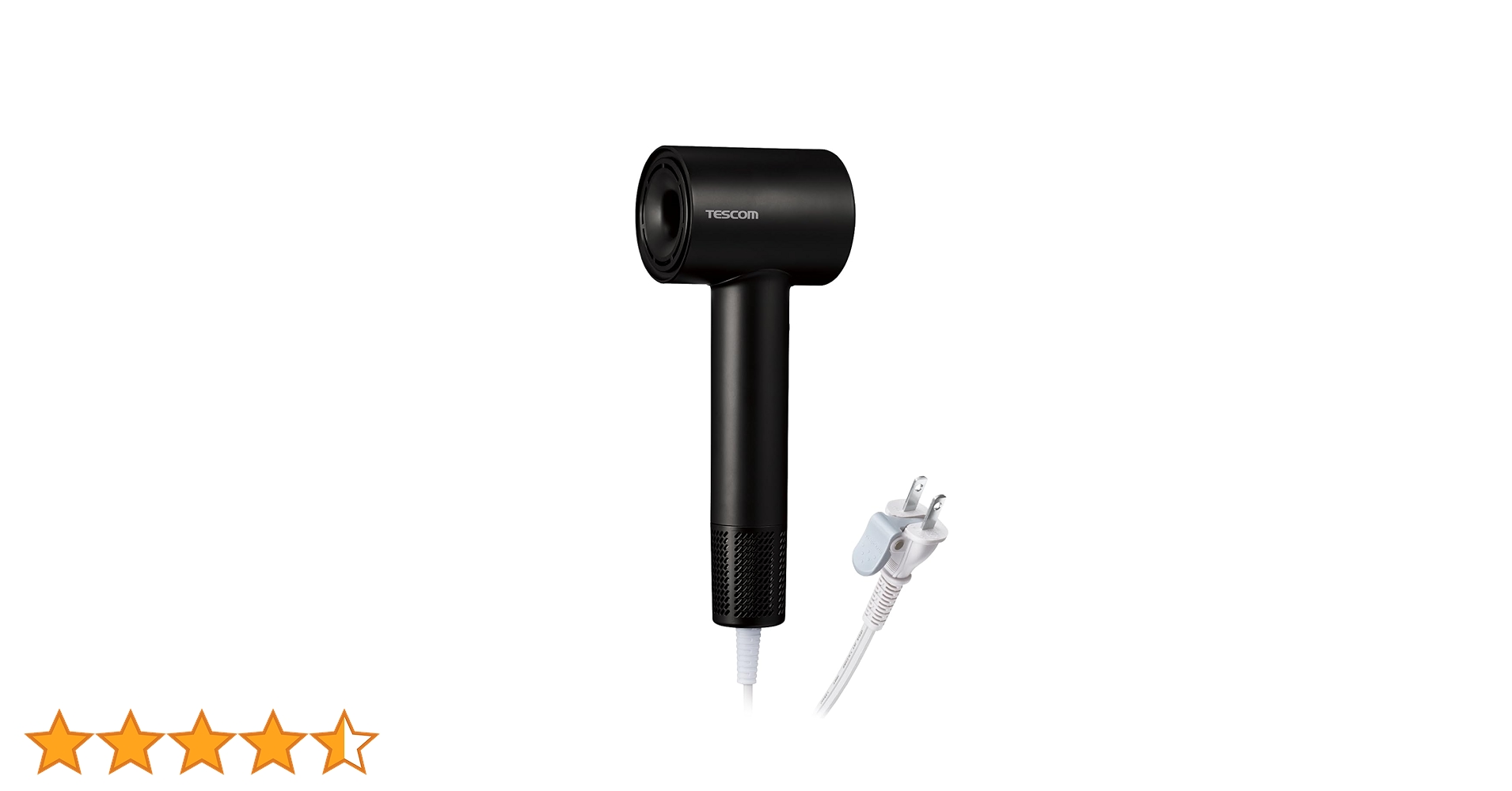 【新品未使用】テスコム マイナスイオン ヘアドライヤー 黒 TD760A-K マイナスイオンヘアドライヤー｜TD760A｜美容・キッチン家電の